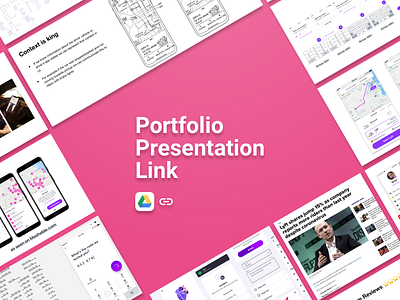 Playbook Portfolio Presentation Link android deck design drive googledrive ios link lyft mobile portfolio portfolio design presentation story thinking