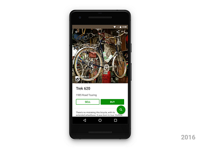 Sprocket Android Make Offer Button Evolution android bicycle bike buy contact design iteration marketplace offer redesign sell sprocket thinking ux