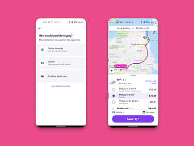 Lyft Venmo Payment Method