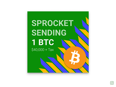 @SprocketBlog Bitcoin to Ukraine Announcement 1