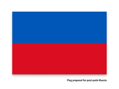 Russian Flag proposal ( post-putin ) brand design empire flag graphic design imperial meaning peace politics priming proposal putin rebrand redesign russia ui ukraine vexillography war wwz