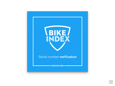 @SprocketBlog Bike Index Article Announcement article bicycle bike blog blue instagram integration partnership post security seo serial shield social social media sprocket sprocketblog tech technology theft