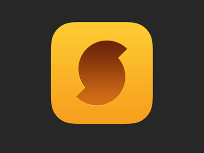SoundHound iOS App Icon app app icon audio find icon identify ios ios7 ios8 music search soundhound