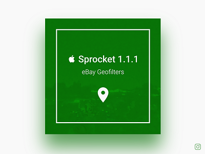 Sprocket iOS 1.1.1 Instagram Video app bicycle design ebay green instagram ios iphone mobile search update video