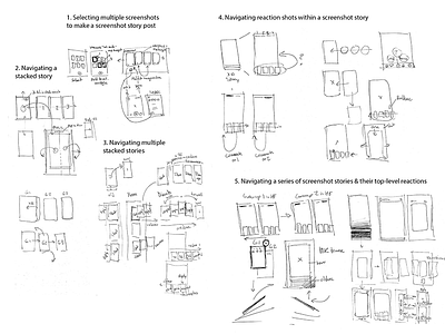 Kamcord Reactions Wireframes