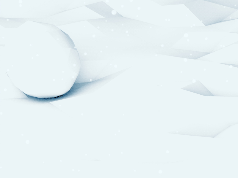How Yetis Are Born cinema 4d 3d render animation gif alex sheyn winter yeti character creature snow snowball