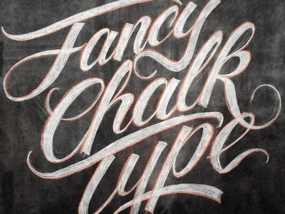 Fancy Chalk Type