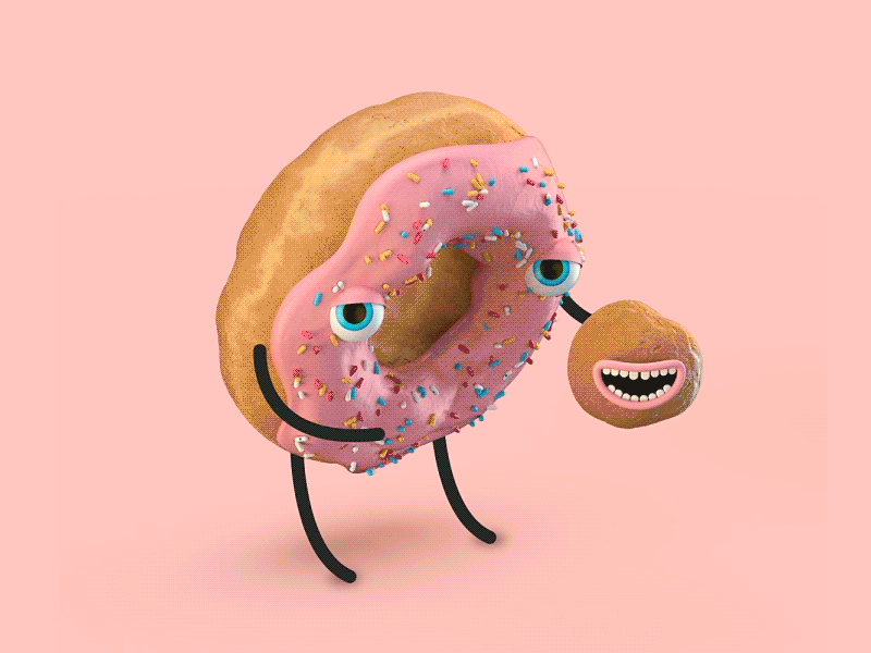 Happy Donut Day! 3d cinema 4d donut food pastry render