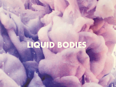 Liquid Bodies Cover book design experiment photography