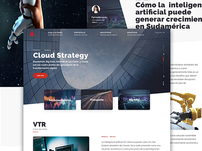 Adexus - Corporate website corporate responsive ui ux