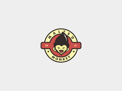 Malted monkey logo