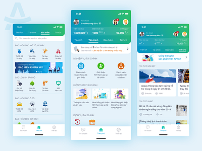 APPAY 3.0 app dasboard finance mobile ui ui design ux