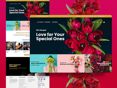 eCommerce website for Flower shop