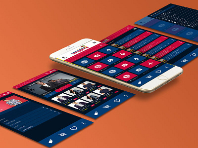 Mobile app design for NOS