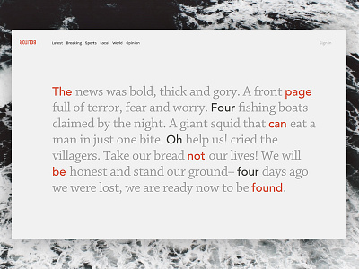 Daily UI #008 404 Page