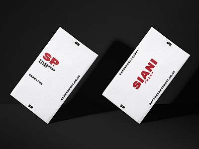 Siani Print Branding #3 - Alternate branding clean creative design lettering logo logotype mark minimal tshirt type typography