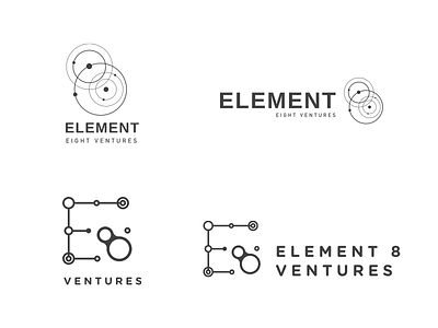 Logo Concepts - Element Eight Ventures branding concept design logo