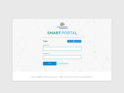 Smart Portal - Travel Management Dashboard Concept dashboard dashboard ui design grid management portal smart portal system ui uidesign uiux
