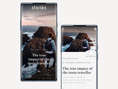 Stories - a reading concept