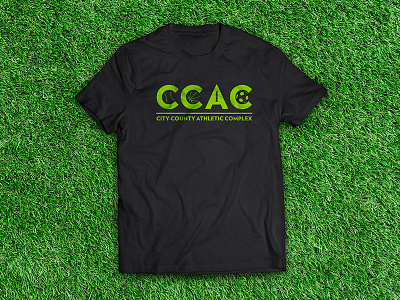 CCAC athletics brand field identity logo shirt sports