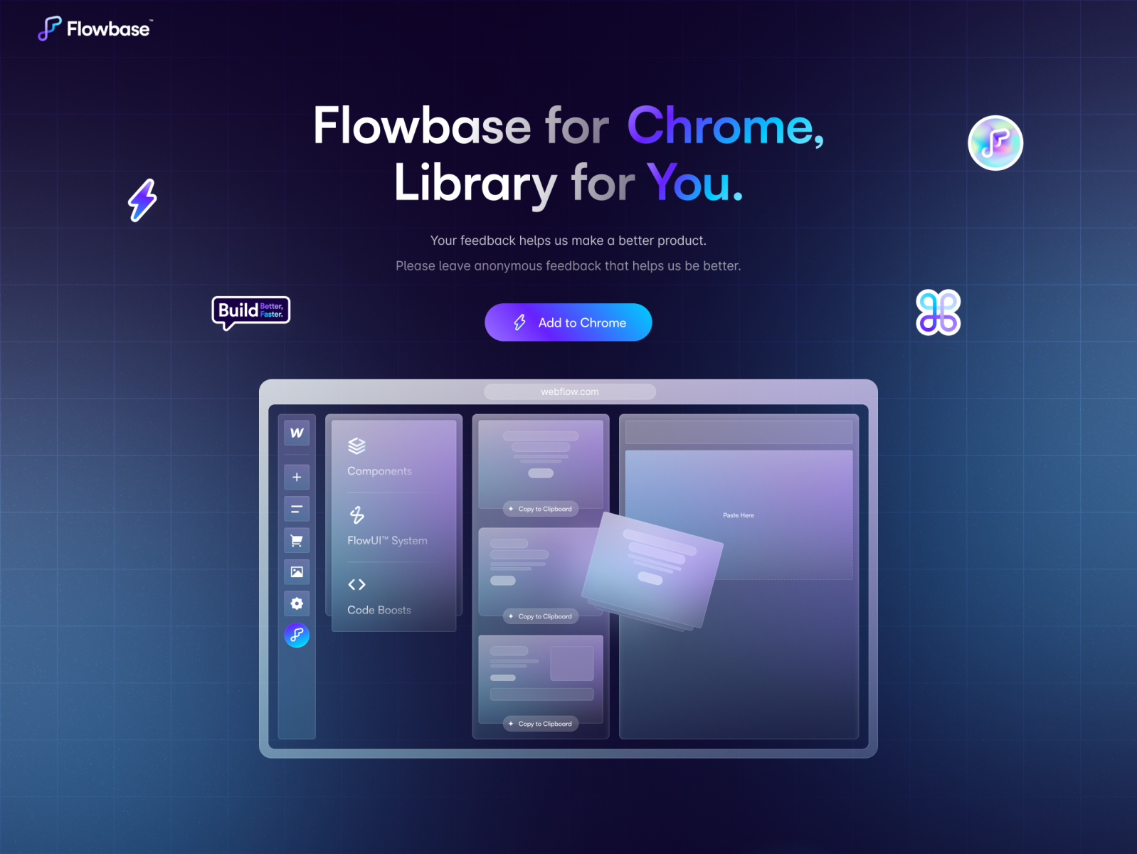 Chrome Extension & Figma Plugin for Flowbase by Oğuz Yağız Kara on Dribbble