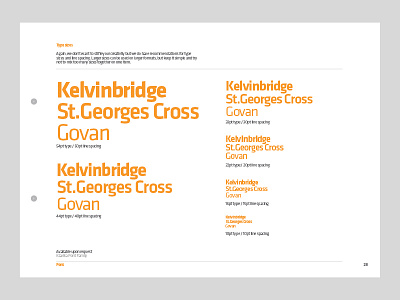 Glasgow Subway branding glasgow guidelines subway