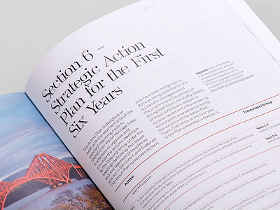 The Forth Rail Bridge emobss fedrigoni foil forth rail bridge gfsmith heritage layout scotland typography