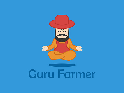 Online store Guru Farmer branding design ecommerce icon lettering logo shop store typography vector