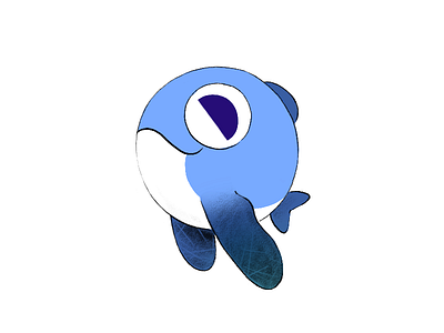 Little whale 2d character character design concept design illustration whale