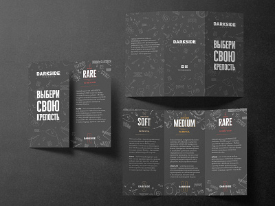 Trifold for Darkside corp. | "Choose your strength"