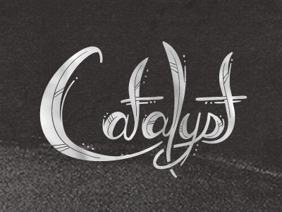 Catalyst bible catalyst hand drawn illustration shirt study type
