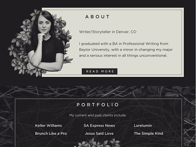 Kelsey Yandura Website Design