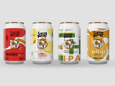 cans design beer beer branding branding design graphic design icon illustration typography vector