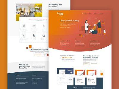 Comfoplus - Landing Page