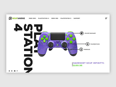 Scuf Gaming Controller Web UI - Nadeshot (PS4)