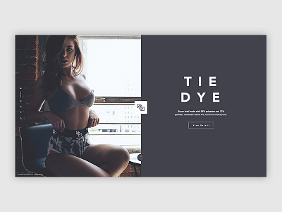 Tie Dye - PSD Desktop UI WIP branding cart desktop ecommerce logo psd rebranding revamp shop sketch ui wip