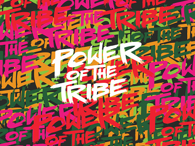 Power Of The Tribe - Brisk Mate branding brisk gaming guidelines logo mate optic power sponsor tea tribe vector