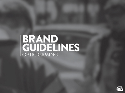 Optic Gaming - Brand Guidelines - WIP