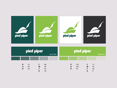 Pied Piper Branding Concept - WIP