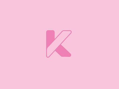 Kenz Logo Concept branding colors concept design k letter logo model secret victoria vs