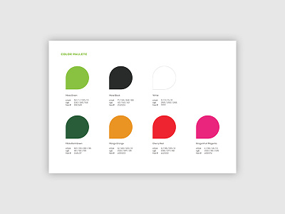 Brisk Mate - Branding Guidelines - Color Pallete