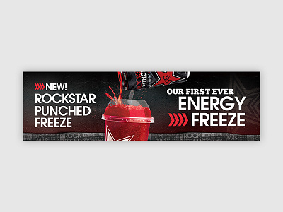 Taco Bell x Rockstar Freeze bell concept drink freeze marketing mockup red rockstar taco tb