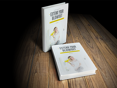 Drybar Extend Your Blowout Book Cover concept