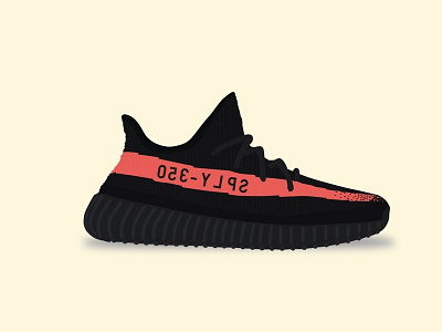 Yeezy Boost 350 V2 - Red Stripe