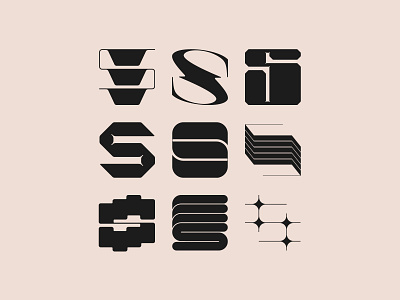 S - Typography explorations