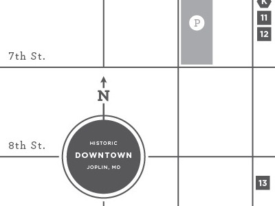 Downtown District Map