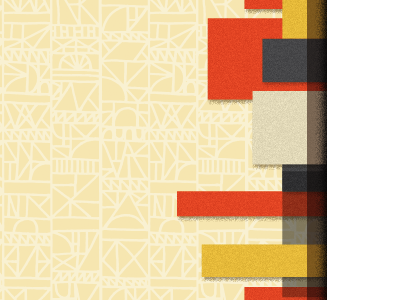 Mix Pattern brown gray noise pattern red yellow