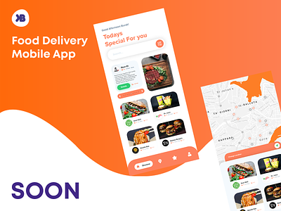 Food Delivery - Mobile App (SOON) app design delivery food