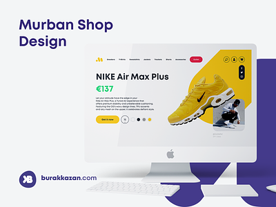 Murban Shop - QUICK DESIGN branding nike shoe shop shop shop design social media design ui ux web design