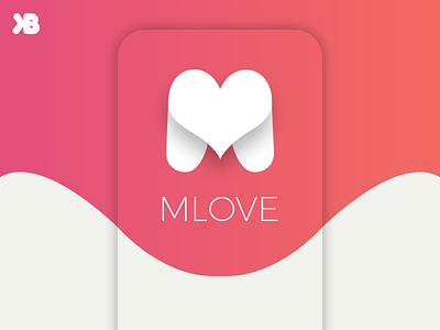 Mlove Logo Design